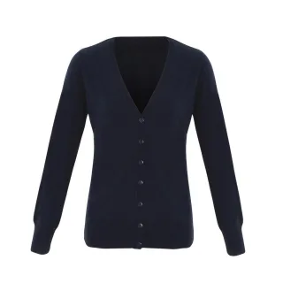 Premier Womens/Ladies Essential Acryl-Strickjacke (Marine)