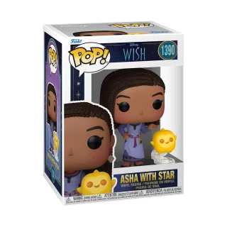 Funko POP! & Buddy: Disney Wish - Asha - Vinyl-Sammelfigur - Geschenkidee - Offizielle Handelswaren - Spielzeug Für Kinder Und Erwachsene - Ad Icons Fans - Modellfigur Für Sammler Und Display