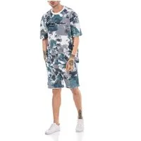 RedBridge T-Shirt & Shorts Red Bridge Herren Set Sweat Freizeit Anzug T-Shirt Hose (Set, 2-tlg., T-Shirt & Shorts)