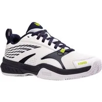 K-Swiss Performance Speedex HB Clay/Sandplatz 2024 weiss/peacoatblau/limegrün Herren Tennisschuh