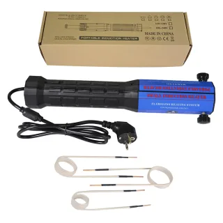 KIA-1300W Portable Type Mini-Inductor Electromagnetic Heating Device Flameless Rust Removal Bolt Nut Gear Pulley Bearing