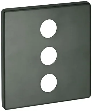 Grohe Rosette 48368 eckig für SmartControl hard graphite gebürstet, 48368AL0 48368AL0