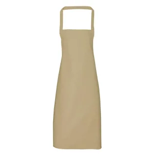 Premier - Latzschürze, Bio-Baumwolle (Khaki)