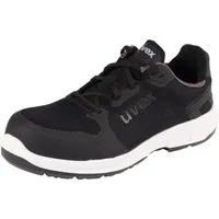 Uvex uvex Halbschuh schwarz/weiß uvex 1 sport, S1P, EU-Schuhgröße: 42 Sicherheitsschuh