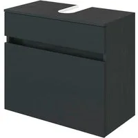 welltime Waschbeckenunterschrank Baabe Badmöbel Breite 60 cm, hängende Montage