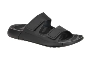 Ecco 2ND COZMO WOMEN Pantoletten Schwarz Glattleder G-Komfort 20682301001