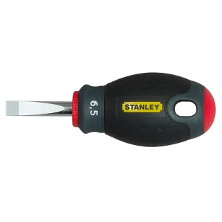 STANLEY FATMAX Schraubendreher Schlitz Klingenlänge 30 mm B. 6,5 mm m. Aufhängeauge - 0-65-404