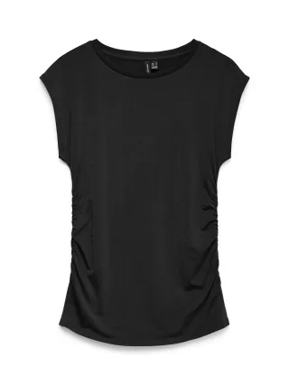 VERO MODA - VMAVASARAH SL TOP JRS NOOS Black - Gr. - XS