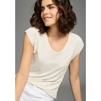 Laura Scott T-Shirt casual Stil, gestreifte Optik mit Glitzergarn