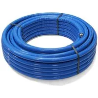 PipeTec Deutschland Alu-Verbundrohr Pipetec Alu-Verbundrohr 26x3mm 25m 6mm blau isoliert