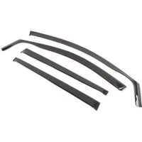 WALSER Autosonnenschutz Windabweiser für VW Golf VII 08/2012-10/2021, (12-St., 4 Windabweiser vorne und hinten, 8 Befestigungsklammern)