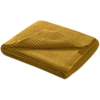 Babydecke Baby- und Kinderdecke aus kuschelweichem Strick in 70x100 cm, wometo, OEKO-TEX®, waschbare Strickdecke für Babys im Wolle-Look