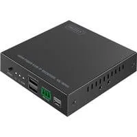 HDMI Fiber KVM IP Receiver, KVM-Switch schwarz, 4K/60Hz