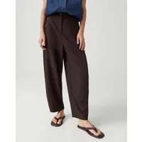 OPUS Bundfaltenhose aus Twill Soft fließender Look mit moderner Form