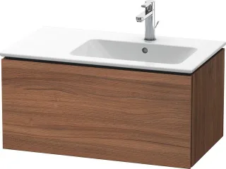 Duravit L-Cube Waschtischunterbau wandhängend Nussbaum Matt 820x481x400 mm - LC614107979 LC614107979