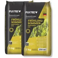 FUXTEC Rasendünger FX-RDFS10, FX-RDFS, 1-St., Stickstoffbetonte Formel, Langzeitwirkung, bis 500 m²