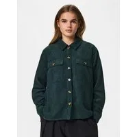 pieces Hemdbluse PCEFFI LS SHIRT WVN NOOS Materialmix, loose fit