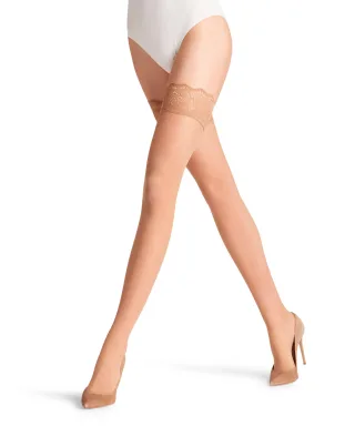 FALKE - FALKE Matt Deluxe 20 DEN Damen powder - Gr. - 9.75