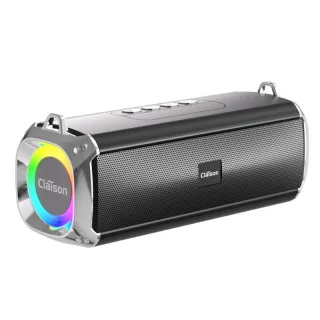 Claison bluetooth Speaker RGB Wireless Speaker Subwoofer Dual Drivers Dual Bass Diaphragm TWS Pairing Hands-free Call Su