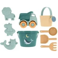 suebidou Sandform-Set Sand-Spielzeug 9 teilig verschiedene Farben, nachhaltig, kreativ