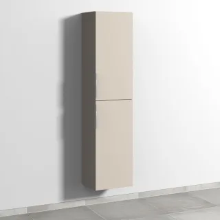 Sanipa 3way Hochschrank mit 2 Türen, Kaschmir-Matt UP0951U