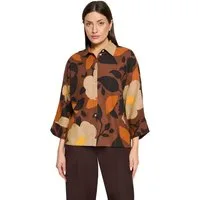 Cartoon Schlupfbluse Damen mit Muster