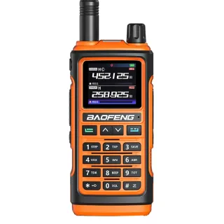 Baofeng UV-17 Pro GPS Handheld Walkie Talkie Six Bands Wireless Copy Frequency Flashlight Type-C Charger Ham Transceiver