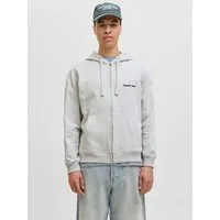 Jack & Jones Kapuzensweatshirt JORNORREBRO EMB SWEAT ZIP HOOD NOOS mit Stickerei