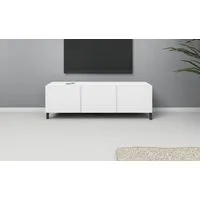 borchardt Möbel Lowboard Sophia, TV-Schrank mit Metallfüßen, Modernes TV-Board, Breite 139 cm, 3-türig