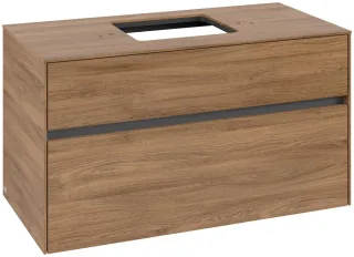 Villeroy & Boch Waschtischunterschrank Collaro C12500 1000x548x500mm Kansas Oak C12500RH