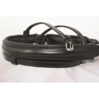 Hans Melzer Horse Equipment Hans Melzer Reithalfter standard schwedisch kombiniert schwarz/silber WB (Warmblut)