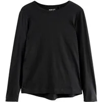 Next Langarmshirt Langärmeliges Rundhalsoberteil aus 100 % Baumwolle (1-tlg)