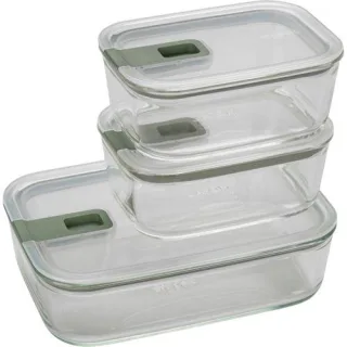 Mepal Easy Clip Frischhaltedose 3-tlg, nordic sage