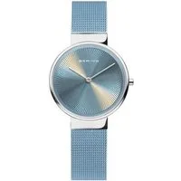 Bering Quarzuhr Bering Classic türkis poliert/gebürstet 19031-308 19031-308, Hochwertiges Produkt mit zeitlosem Design, sorgfältiger Verarbeitung