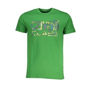 Grünes T-Shirt Rundhalsausschnitt Ca28593