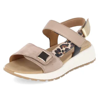 Gabor Sandalen  Beige - Gr. 36 -  Echt Leder