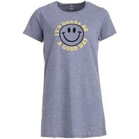 zeitlos Nachthemd Nachthemd Kurzarm - Smile