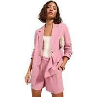 Friends Like These Jackenblazer Friends Like These Blazer mit Leinen, Regular (1-tlg)