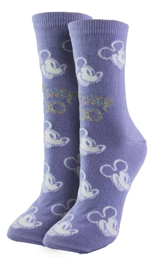 Damen Disney Socken | Bunte Fancy Casual Funny Novelty Dress Socken D100