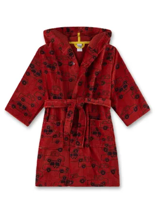 Sanetta - Bademantel/Morningcoat red spice - Gr. - 116