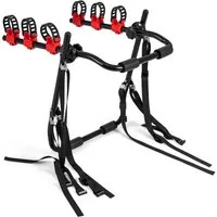 COSTWAY Heckfahrradträger, Kofferraum Fahrradträger klappbar für 3 Fahrräder
