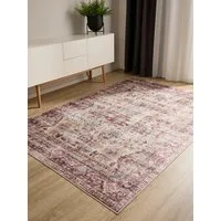 benuta Teppich George, rechteckig, Höhe: 5 mm, Vintage-Look, Kurzflor, Teppich Wohnzimmer, Schlafzimmer, Waschbar
