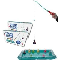 Koopman Spielzeug-Gartenset Entenangeln Pool + 10 Enten Bunt 2 er Set, (Set, 2-tlg., Packung), 2 Angeln, Kindergeburtstag, 10 Enten, Kinderspielzeug