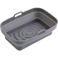 Adler Silikonform AD 6736 für Heißluftfritteusen - 20 x 13 x 7 cm, (1-tlg), antihaftbeschichtet, lebensmittelecht