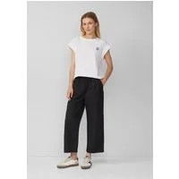 s.Oliver Culotte Hose Leichte Culotte im Relaxed Fit aus Baumwollmix