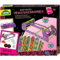 Lena® Kreativset Rocailles Perlenwebrahmen, Made in Europe