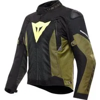 Dainese Motorradjacke Super Sprint D-Dry wasserdichte Motorrad Textiljacke Ellenbogenprotektoren enthalten,herausnehmbares Innenfutter,Schul
