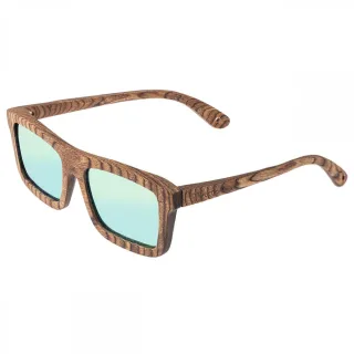 Lunettes de soleil polarisées Spectrum Burrow Wood