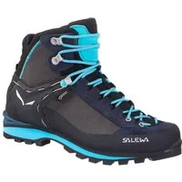 Salewa Crow GTX (Berg-Trekking, Veloursleder, wasserdicht) navyblau Damen Wanderschuh