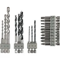 BOSCH Bohrersatz, (19 Teile), Uneo Mixed Bohr und Bit-Set, 19-teilig
